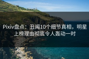 Pixiv盘点：丑闻10个细节真相，明星上榜理由彻底令人轰动一时